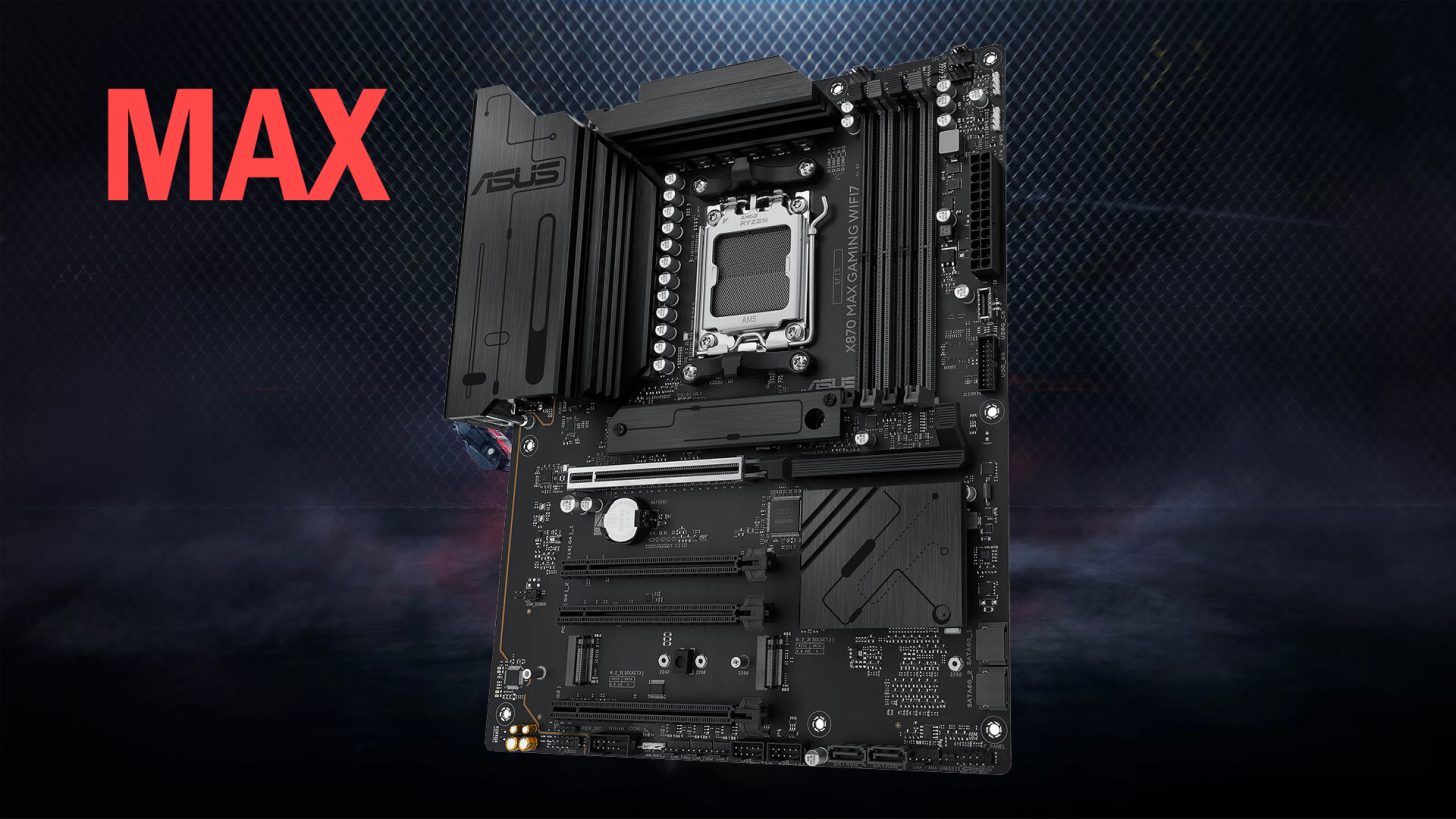 ایسوس مادربرد X870 MAX Gaming خود را معرفی کرد