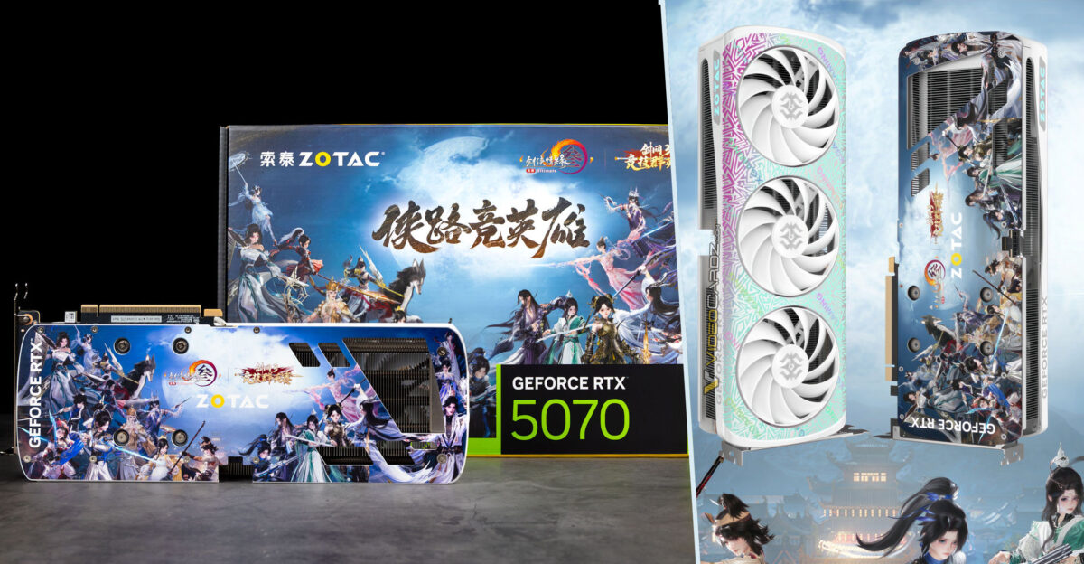 زوتاک کارت گرافیک RTX 5070 X-Gaming JX Online 3 را معرفی کرد