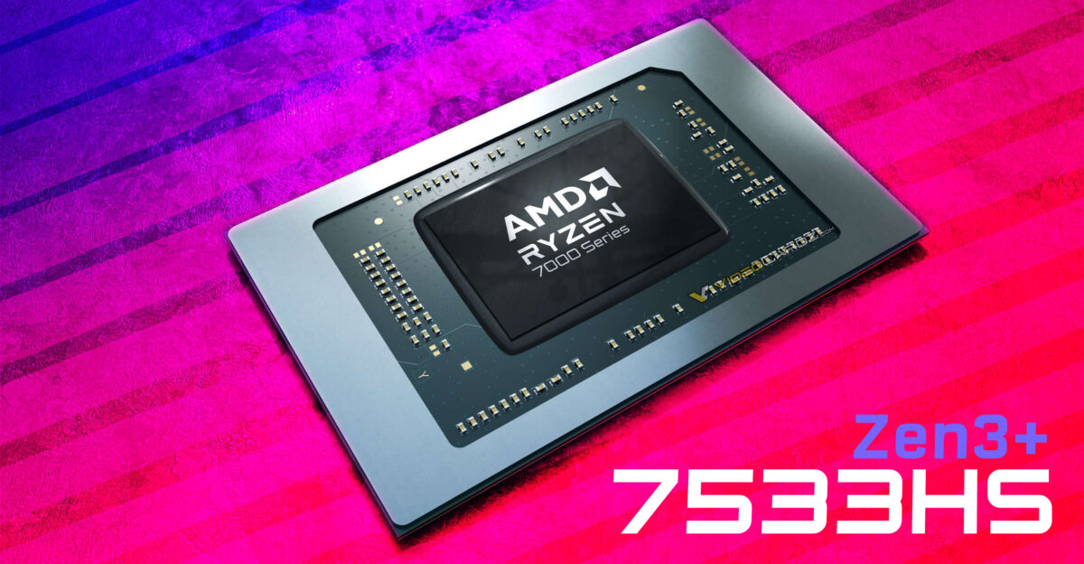 پردازنده AMD Ryzen 5 7533HS با شش هسته Zen3+ عرضه شد