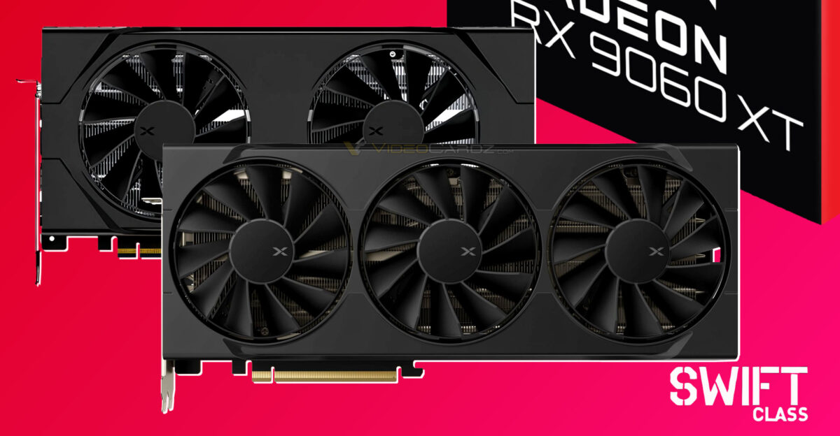 گرافیک XFX Radeon RX 9060 XT با ظرفیت 16 و 8 گیگابایت فهرست شد؛ قیمت از 449 دلار آغاز می‌شود