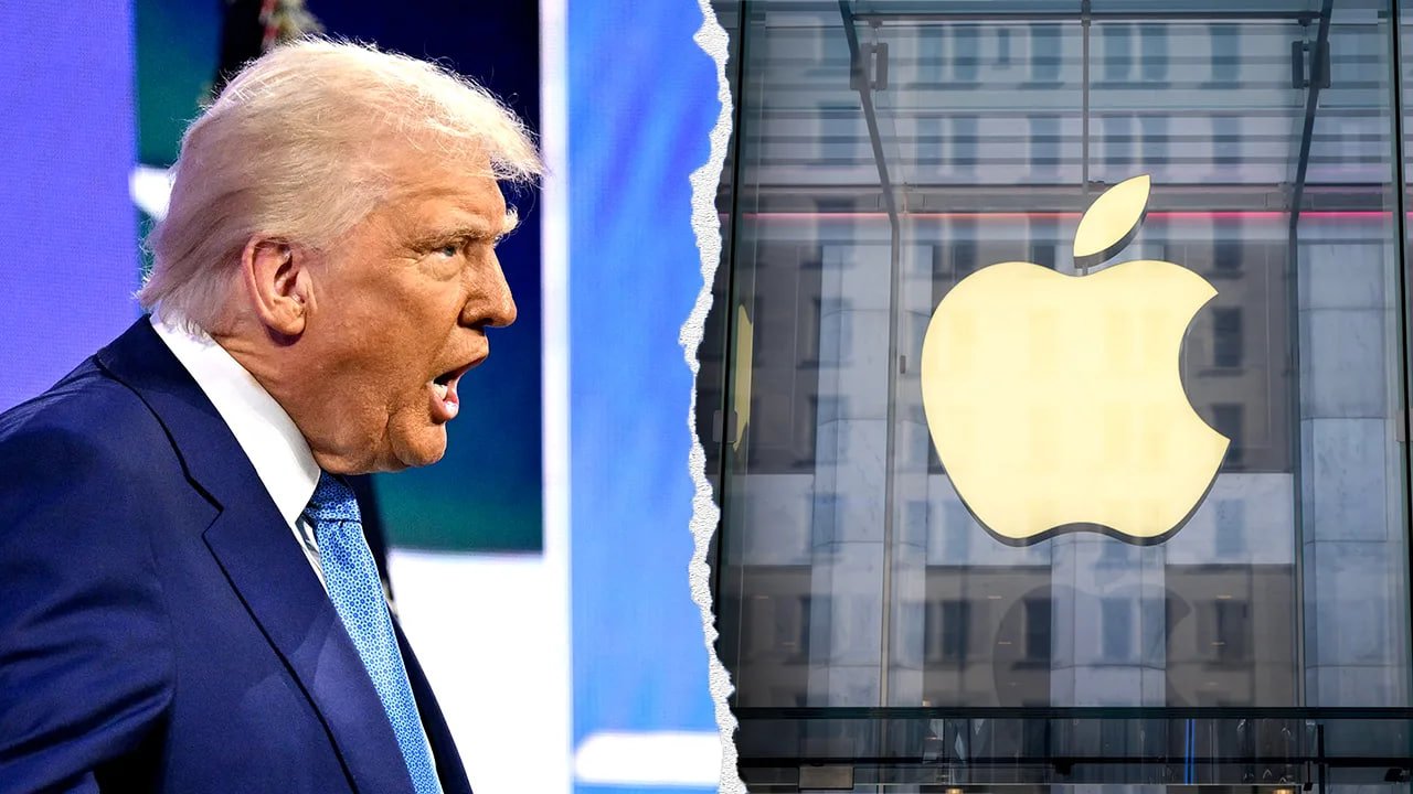 ترامپ اپل را به وضع تعرفه 25 درصدی برای آیفون تهدید کرد