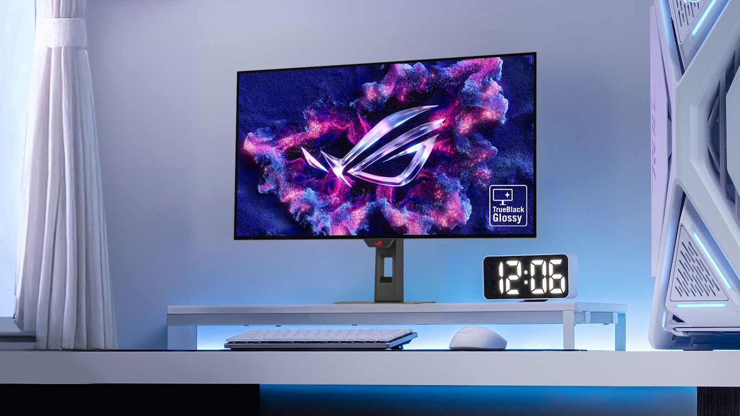 ایسوس مانیتورهای گیمینگ OLED براق 32 اینچی با نرخ تازه‌سازی تا 480 هرتز معرفی کرد