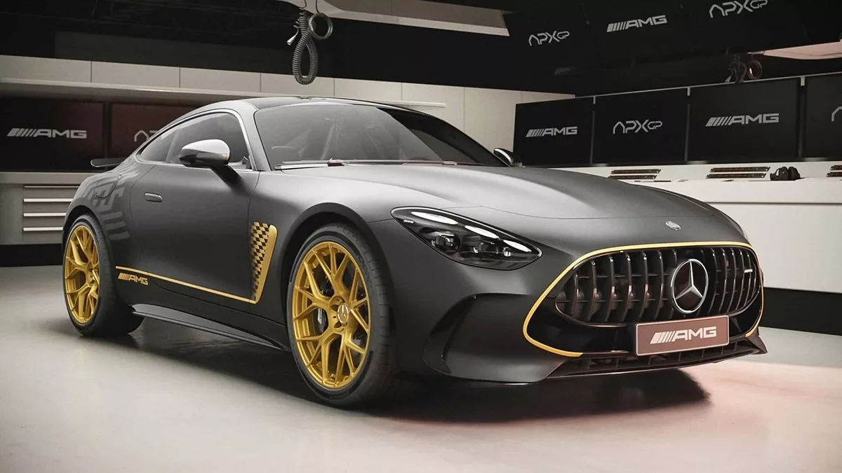 مدل ویژه مرسدس 63 AMG GT معرفی شد، حاصل پروژه سینمایی با بازی برد پیت