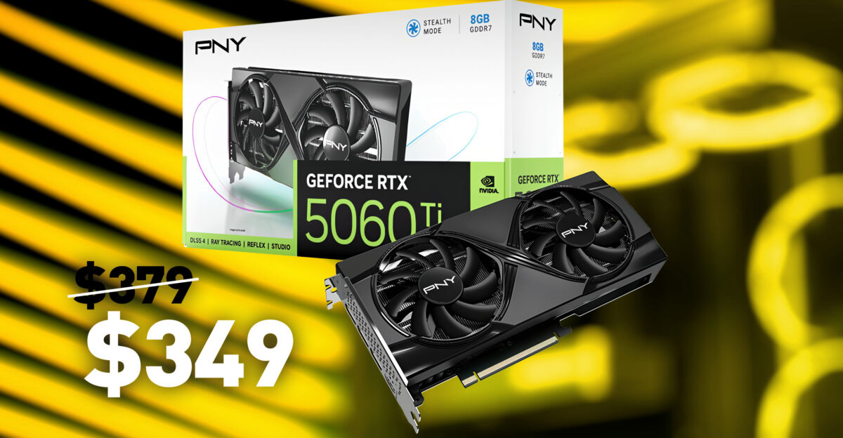 نسخه 8 گیگابایت گرافیک RTX 5060 Ti با قیمتی پایین‌تر از MSRP در دسترس است