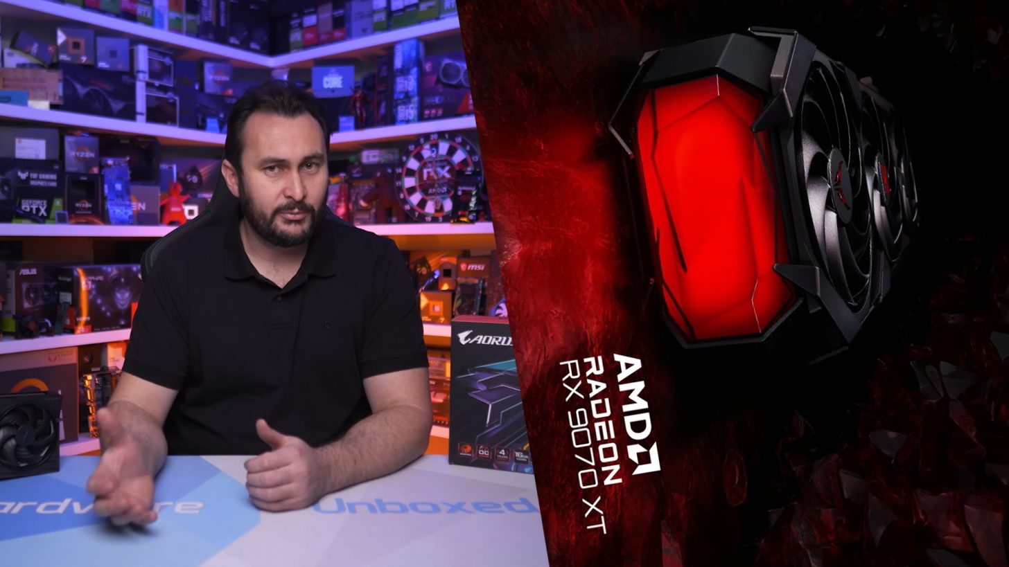 تناقض در نتایج تست‌های کارت گرافیک RX 9070 XT با درایور جدید!