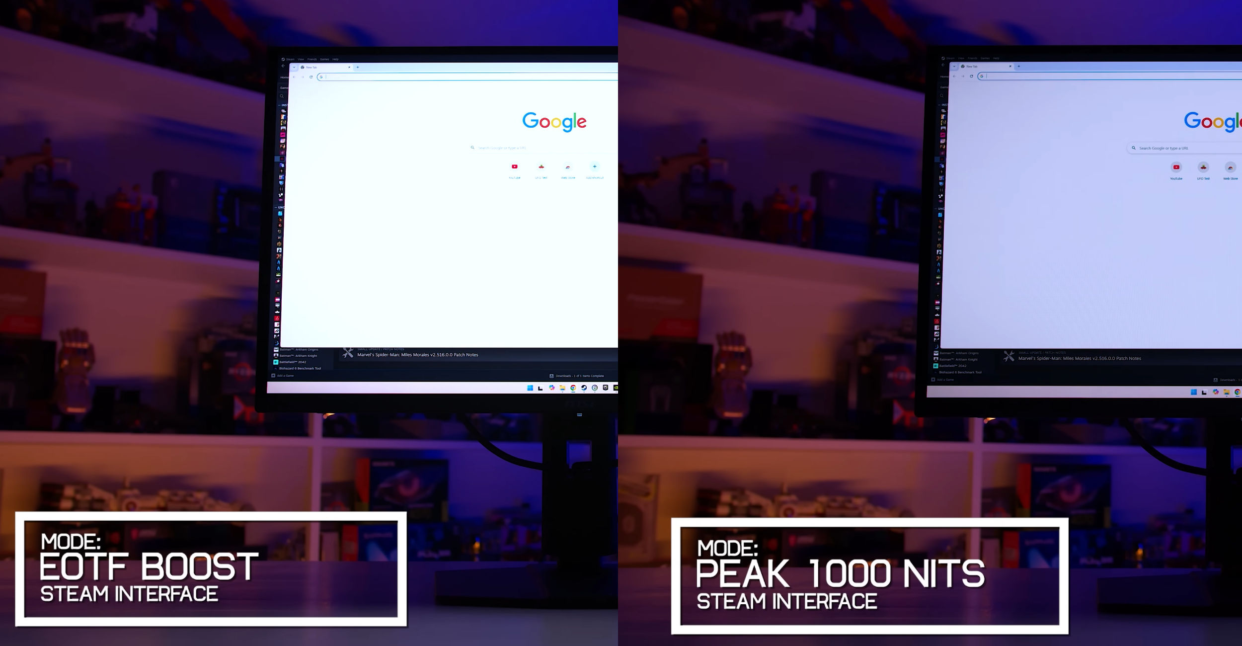 حالت جدید MSI برای HDR: رفع مشکل روشنایی مانیتورهای QD-OLED