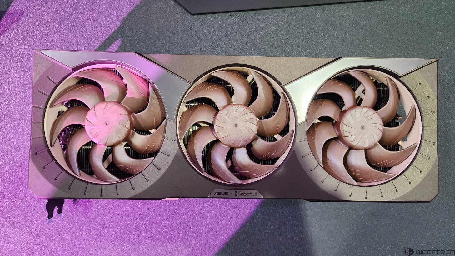 ایسوس کارت گرافیک چهار اسلاته RTX 5080 Noctua OC Edition را رونمایی کرد