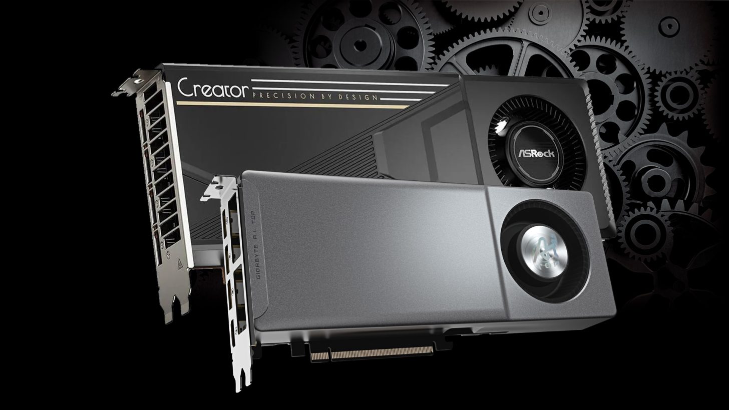 کارت گرافیک Radeon AI PRO R9700 توسط ازراک و گیگابایت عرضه شد