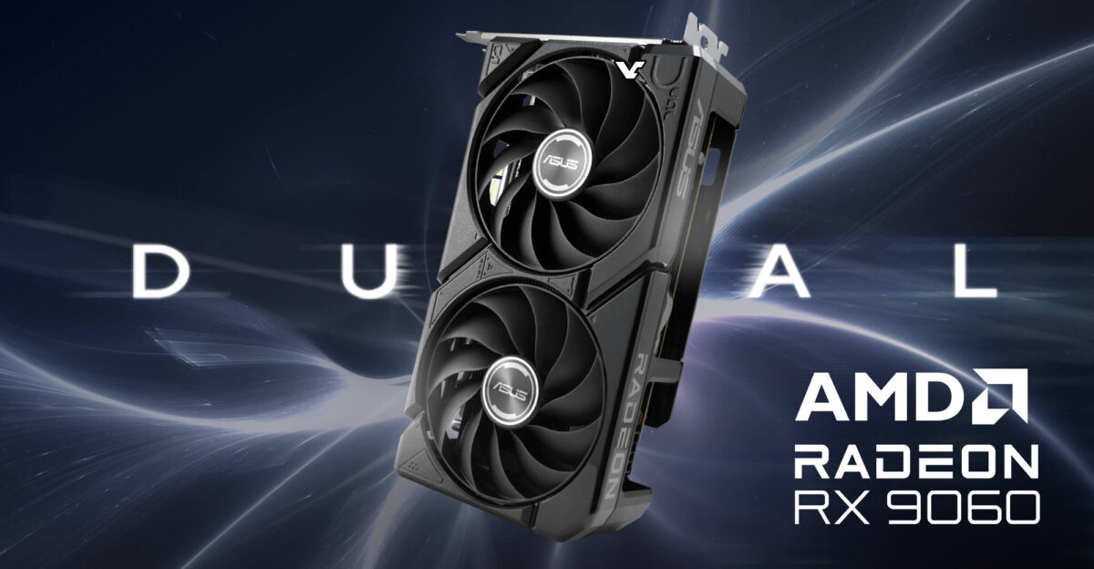 کارت گرافیک Radeon RX 9060 DUAL شرکت ایسوس عرضه شد
