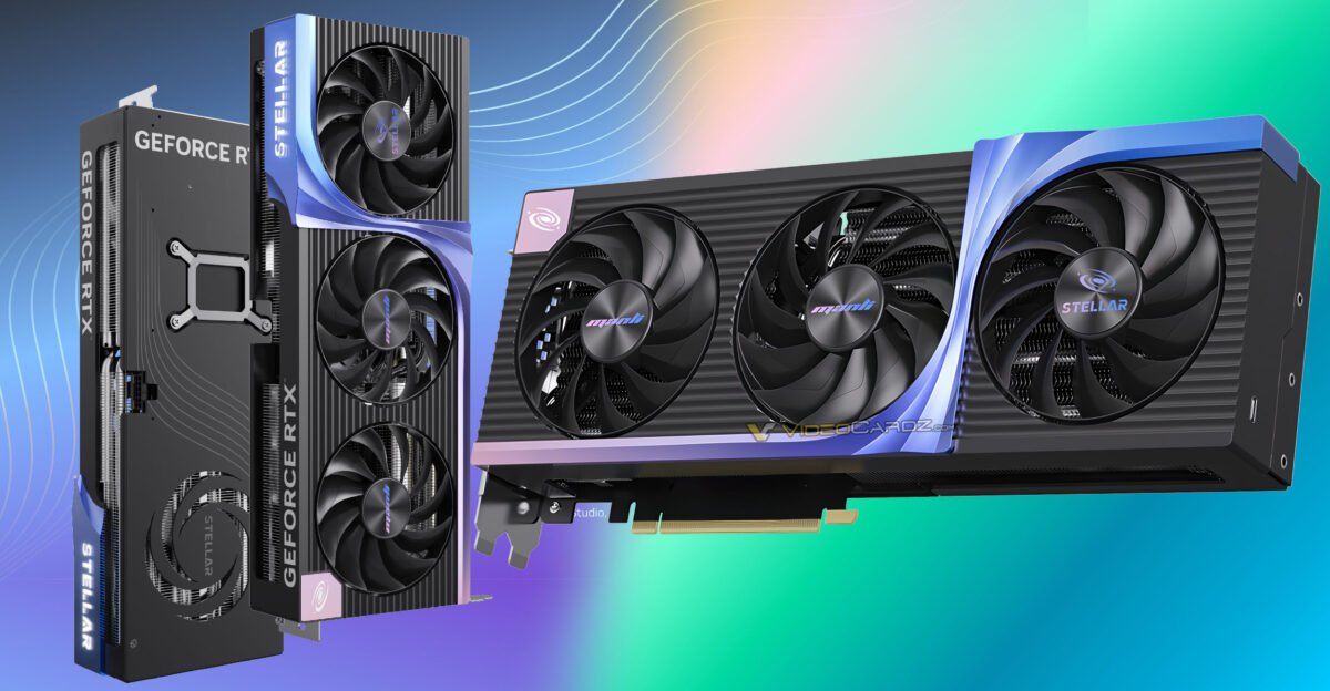 کارت‌های گرافیک MANLI GeForce RTX 5070، RTX 5060 Ti و RTX 5060 سری Black Stellar عرضه شدند