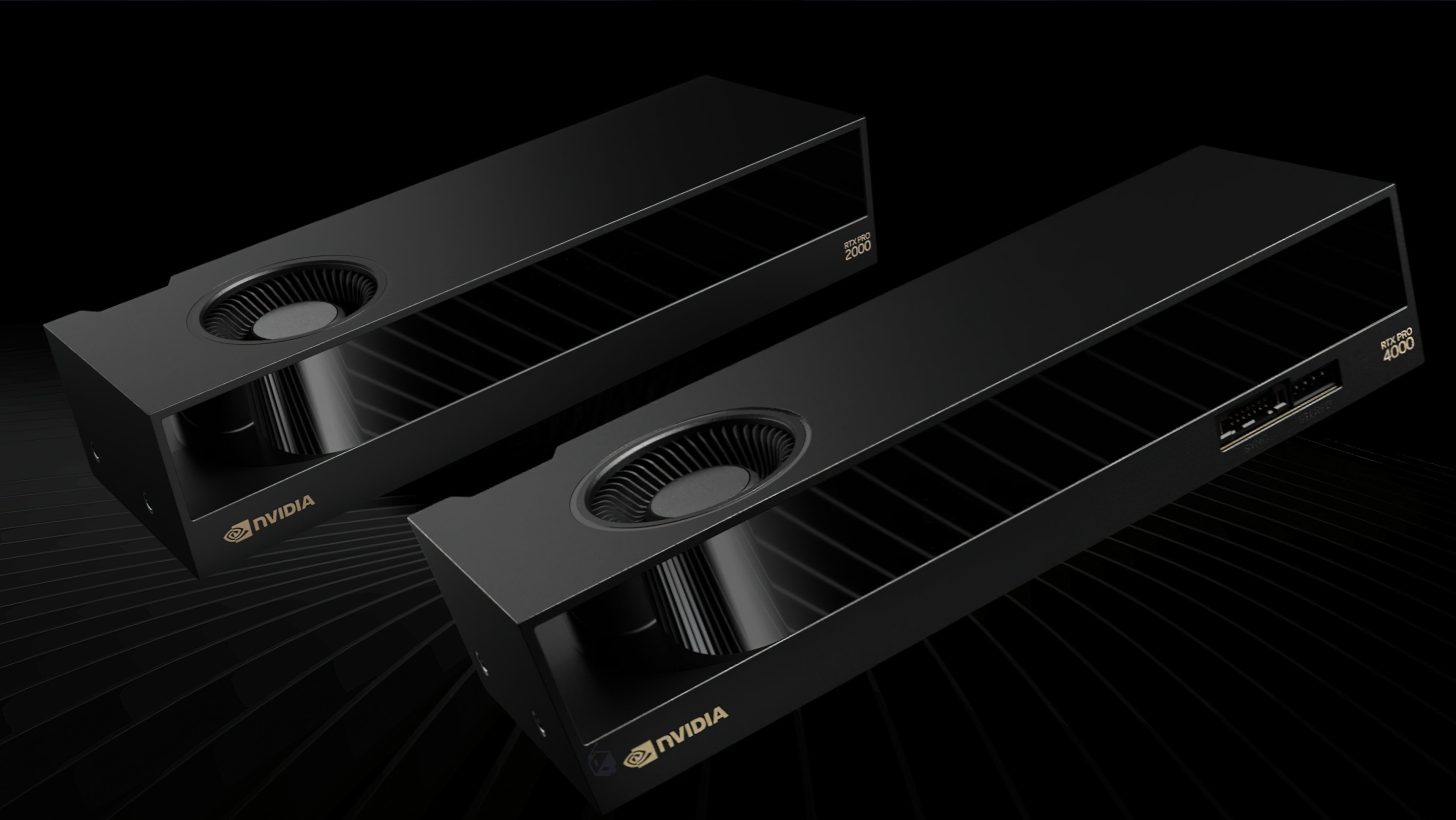 انویدیا کارت گرافیک‌های ورک‌استیشن RTX PRO 4000 SFF و RTX PRO 2000 را عرضه کرد