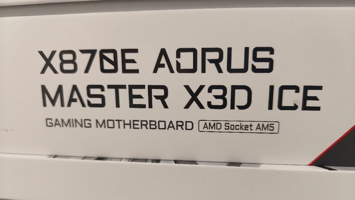 مادربرد X870E AORUS Master X3D ICE گیگابایت در راه است
