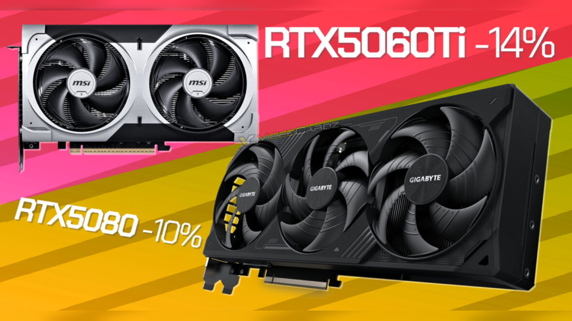 کاهش قیمت 10 تا 14 درصدی کارتهای گرافیک RTX 50