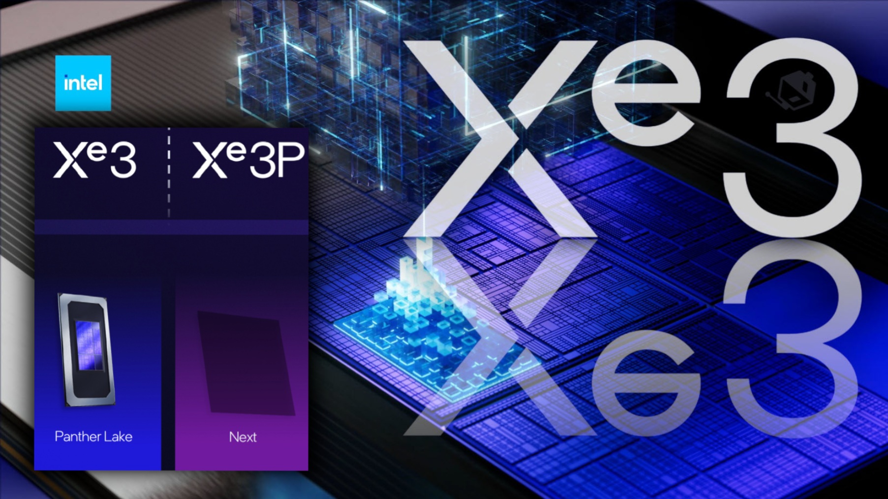 معماری گرافیک اینتل Xe3 رونمایی شد؛ عملکردی بیش از 50 درصد بهتر از Xe2