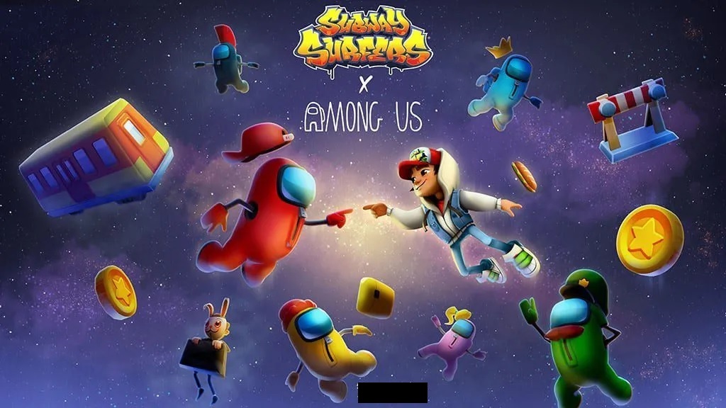 همکاری Subway Surfers با Among Us برای یک رویداد سه هفتهای به زودی آغاز میشود - گیمفا