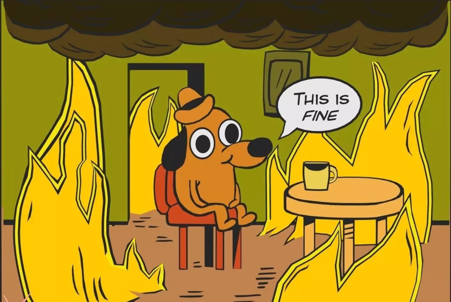 دموی بازی هیجانانگیز میم This Is Fine در دسترس قرار گرفت - گیمفا