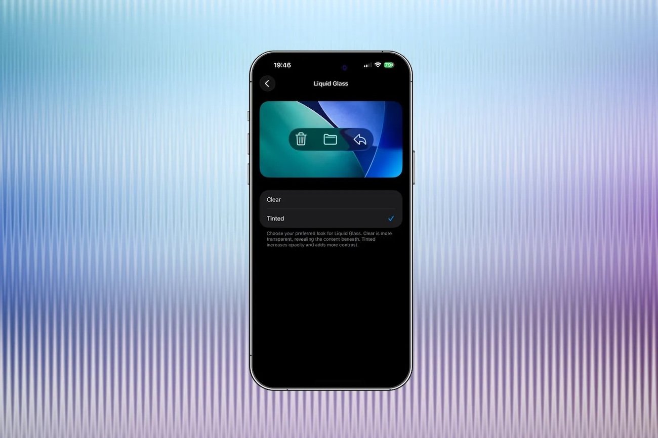 اپل گزینه کاهش حالت شیشهای را در iOS 26.1 ارائه میکند