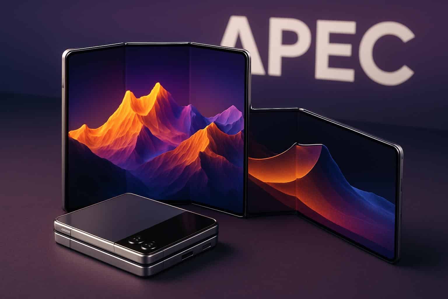 گوشی تاشو سهتکه سامسونگ احتمالاً در اجلاس APEC معرفی میشود