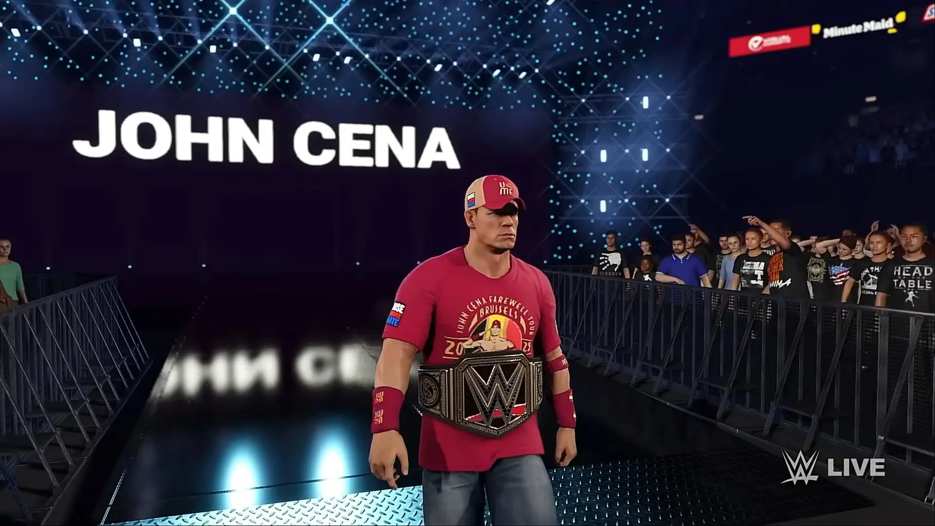 تماشا کنید: خداحافظی جان سینا از کشتیکج در بستهالحاقی جدید WWE 2K25 - گیمفا