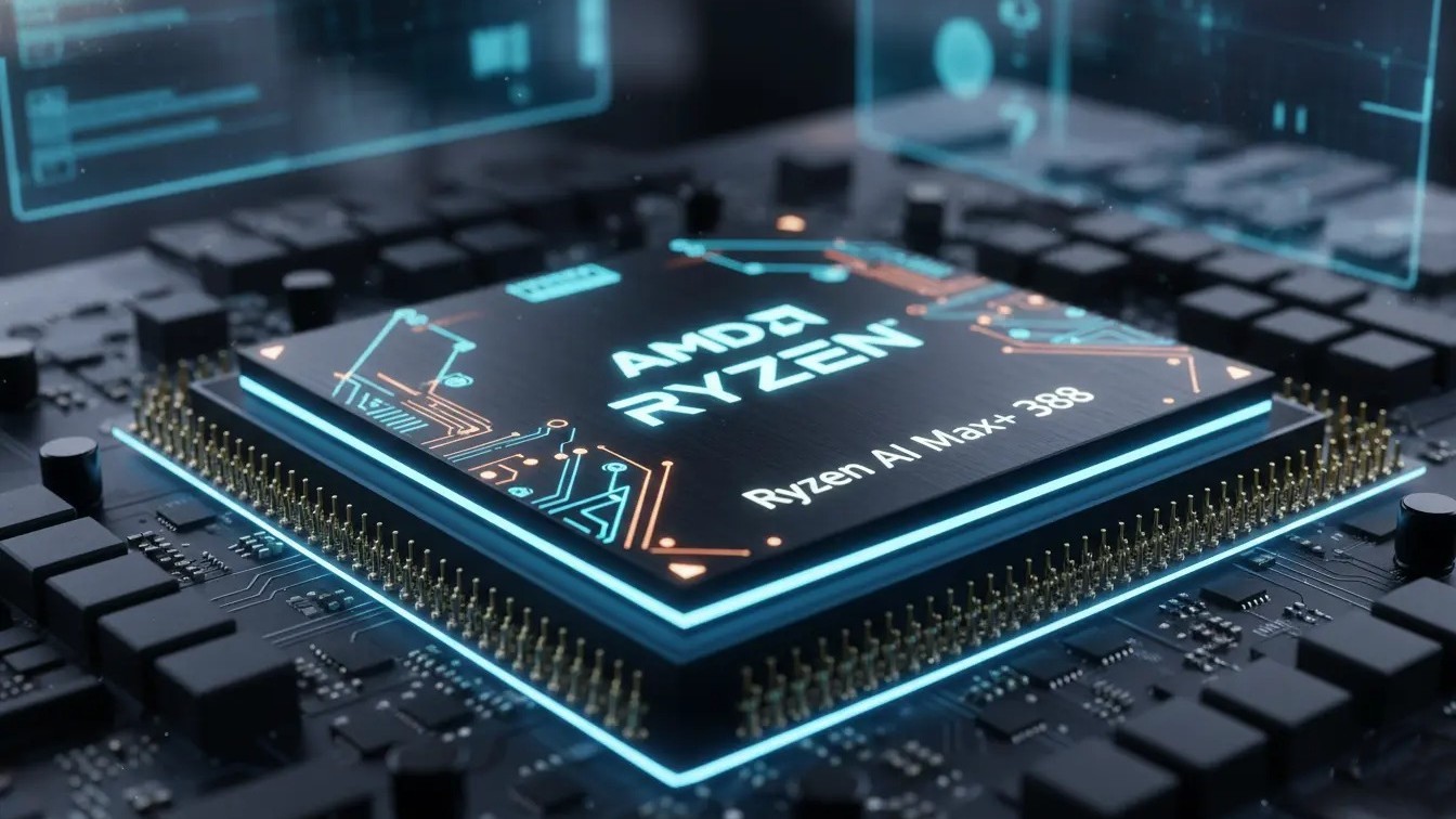 پردازنده AMD Ryzen AI MAX+ 388 Strix Halo با گرافیک Radeon 8060S مشاهده شد