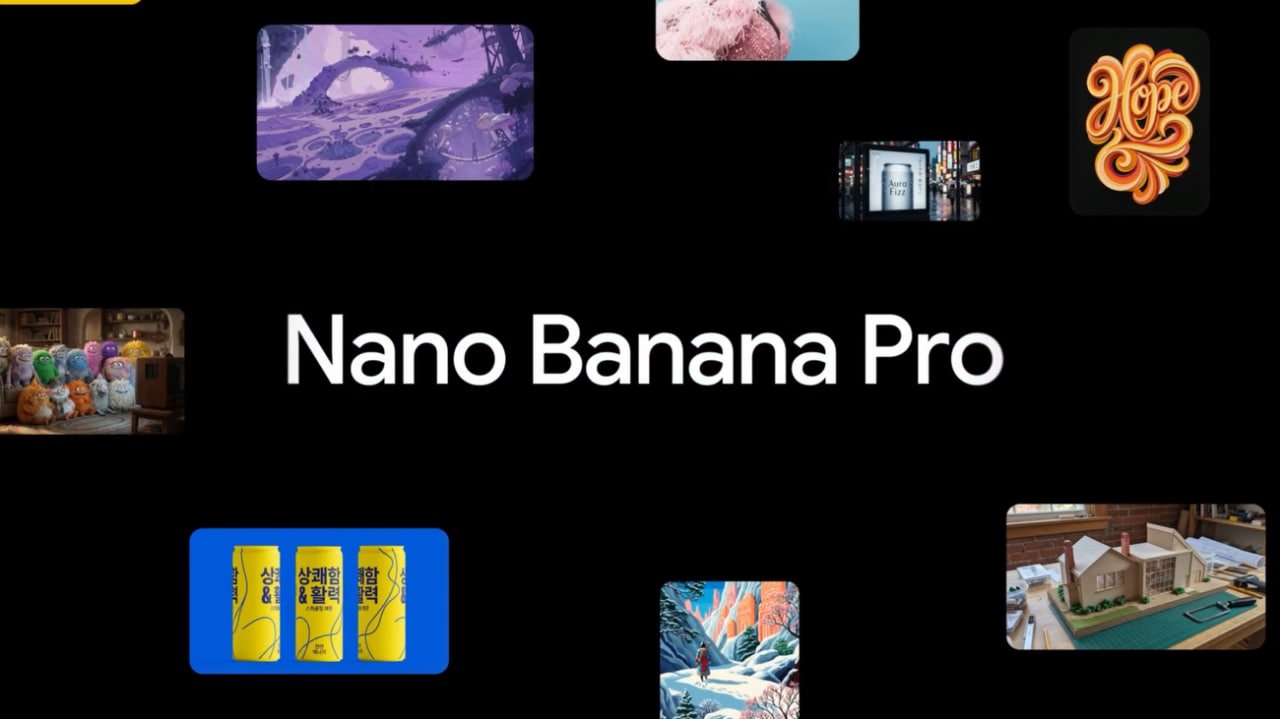Nano Banana پرو معرفی شد؛ مدل تصویرساز حرفهای گوگل + ویدیو