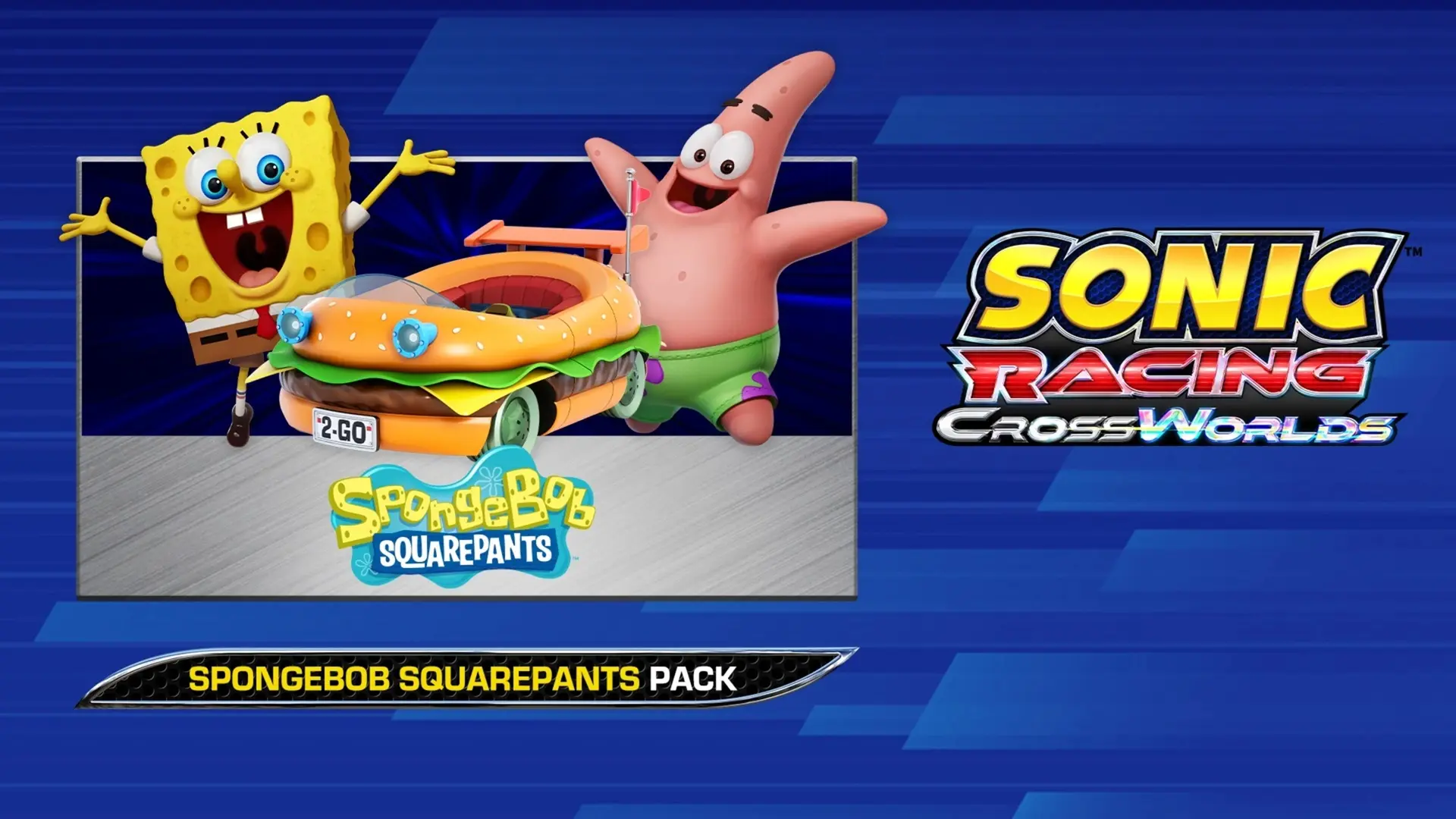 sonic racingxspongebob