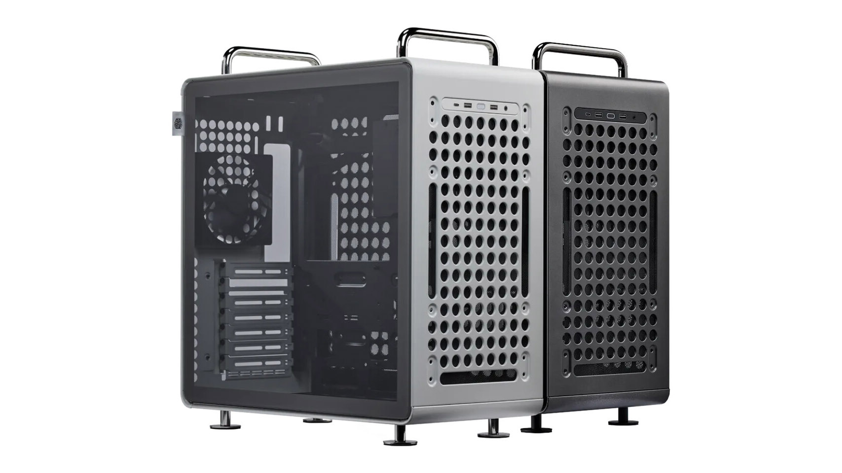 کیس خلاقانه QUBE 540 کولر مستر با طراحی ماژولار و انعطافپذیر رونمایی شد