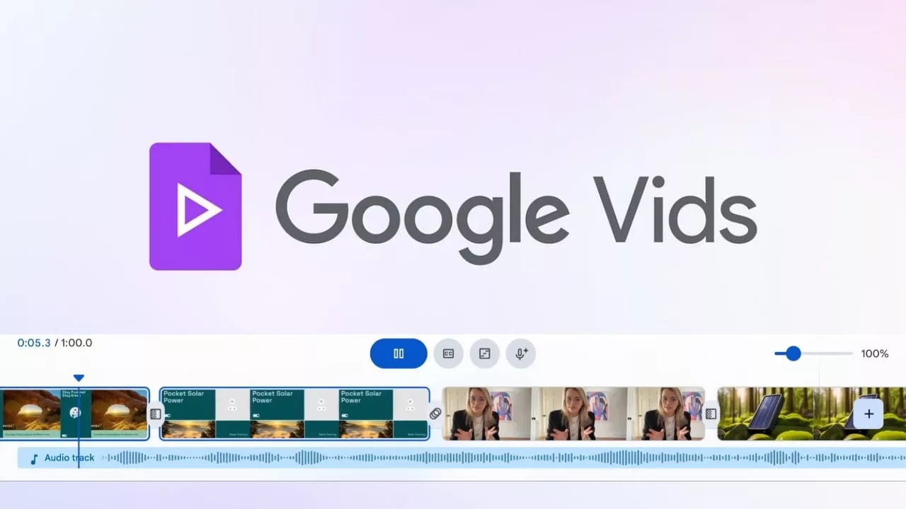 قابلیتهای پیشرفته جمینای در Google Vids برای کاربران رایگان شد