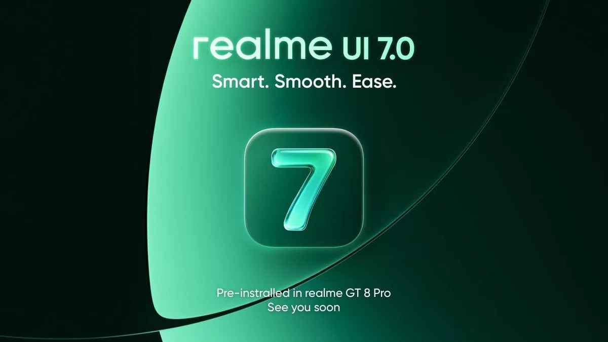 سیستمعامل Realme UI 7.0 با طراحی شیشهای منتشر شد