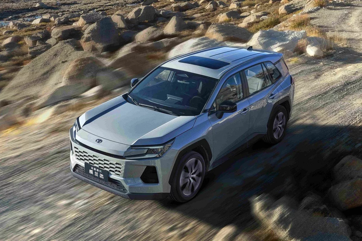 نسل جدید تویوتا وایلدلندر معرفی شد، نسخه چینی RAV4 با جزئیات متفاوت