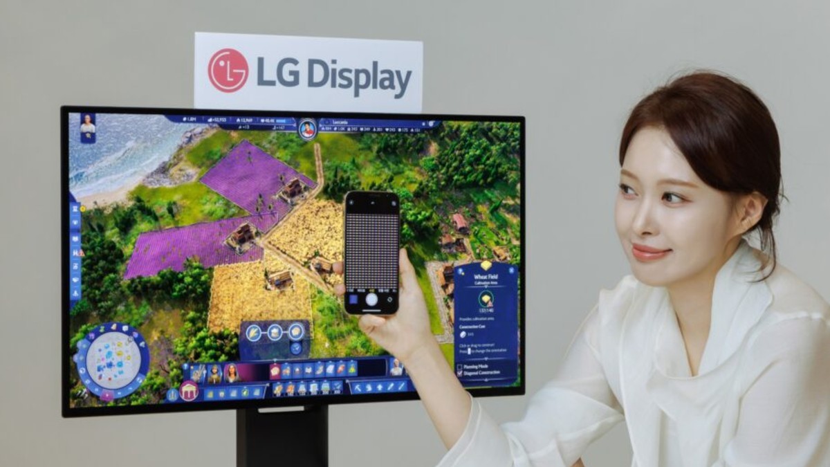 نمایشگر OLED جدید الجی مشکل وضوح متن را حل میکند