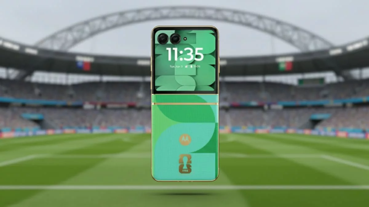 موتورولا نسخه ویژه Razr 50 را برای جام جهانی 2026 معرفی میکند