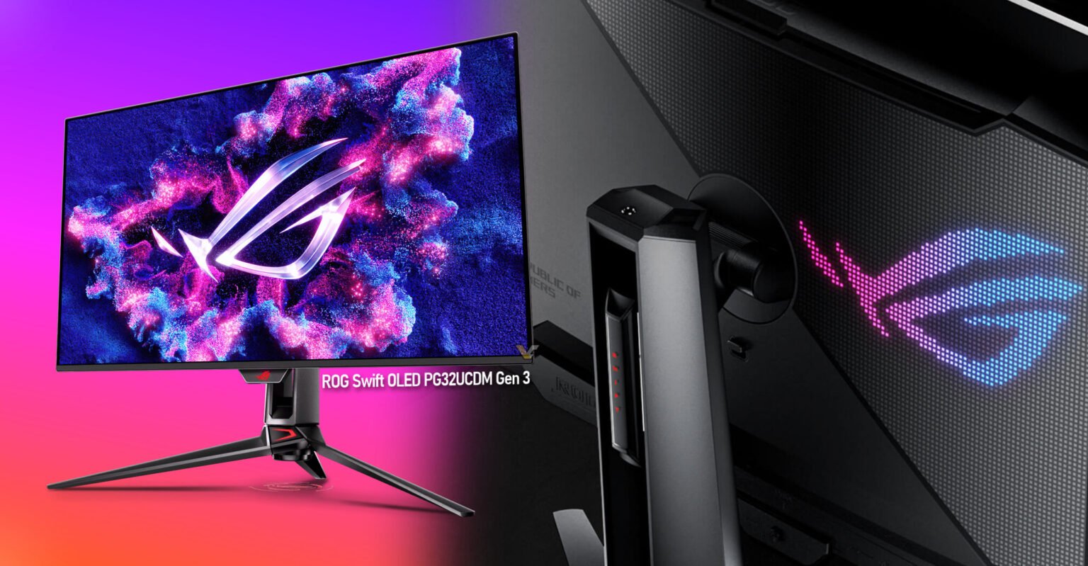مانیتور گیمینگ جدید ایسوس با پنل QD-OLED و نرخ 240 هرتز معرفی شد
