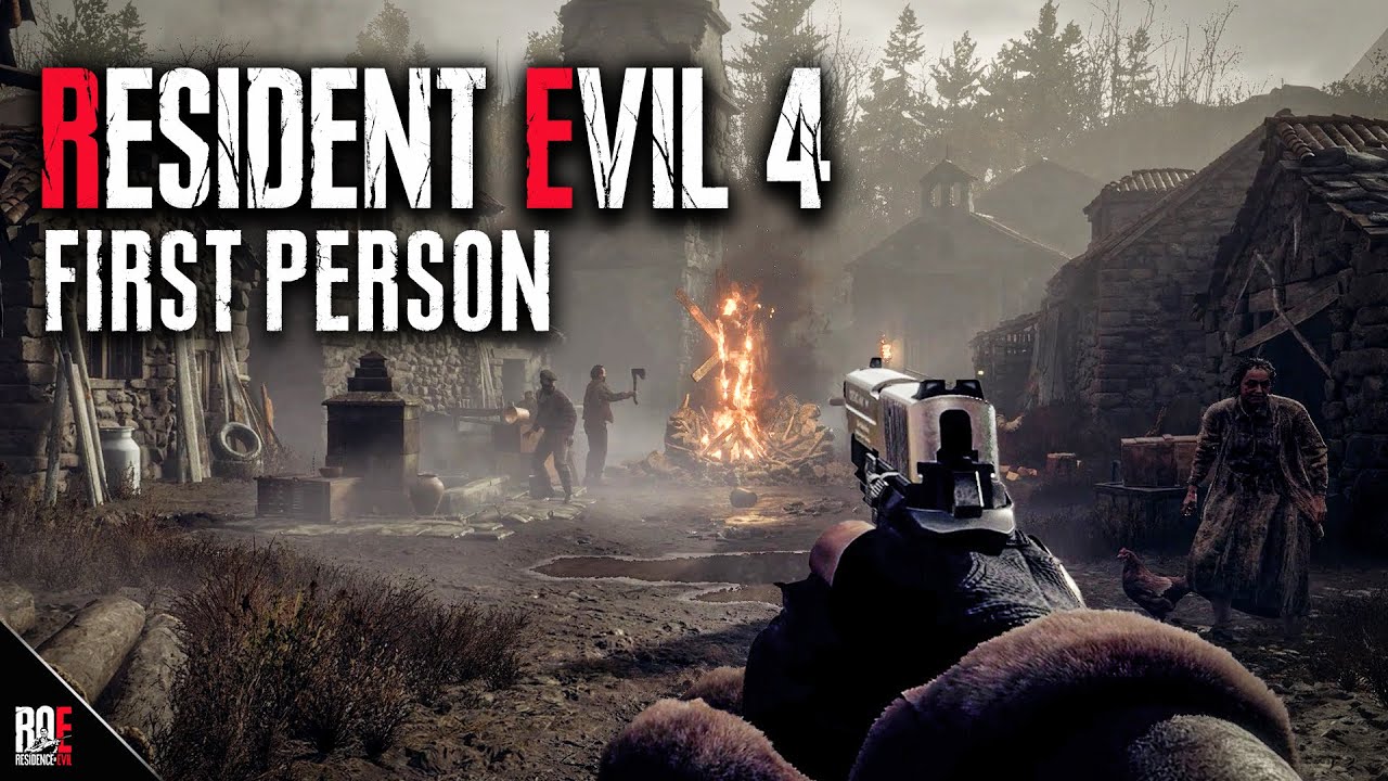 تماشا کنید: این ماد اول شخص بازی Resident Evil 4 Remake را هیجانانگیزتر میکند - گیمفا