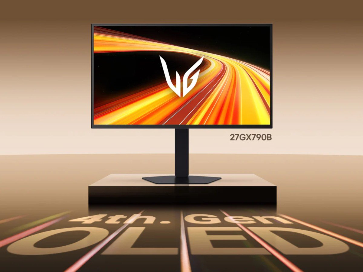 الجی مانیتور گیمینگ OLED 1440p با نرخ نوسازی 720 هرتز معرفی کرد