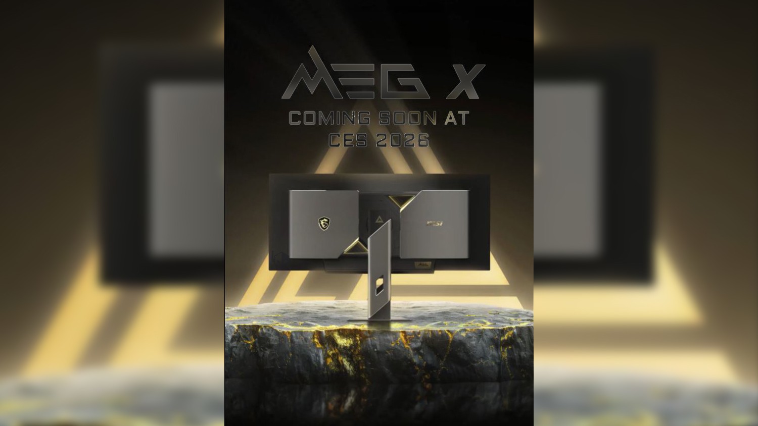 نمایشگر گیمینگ فوقعریض MSI MEG X؛ نخستین مانیتور AI جهان