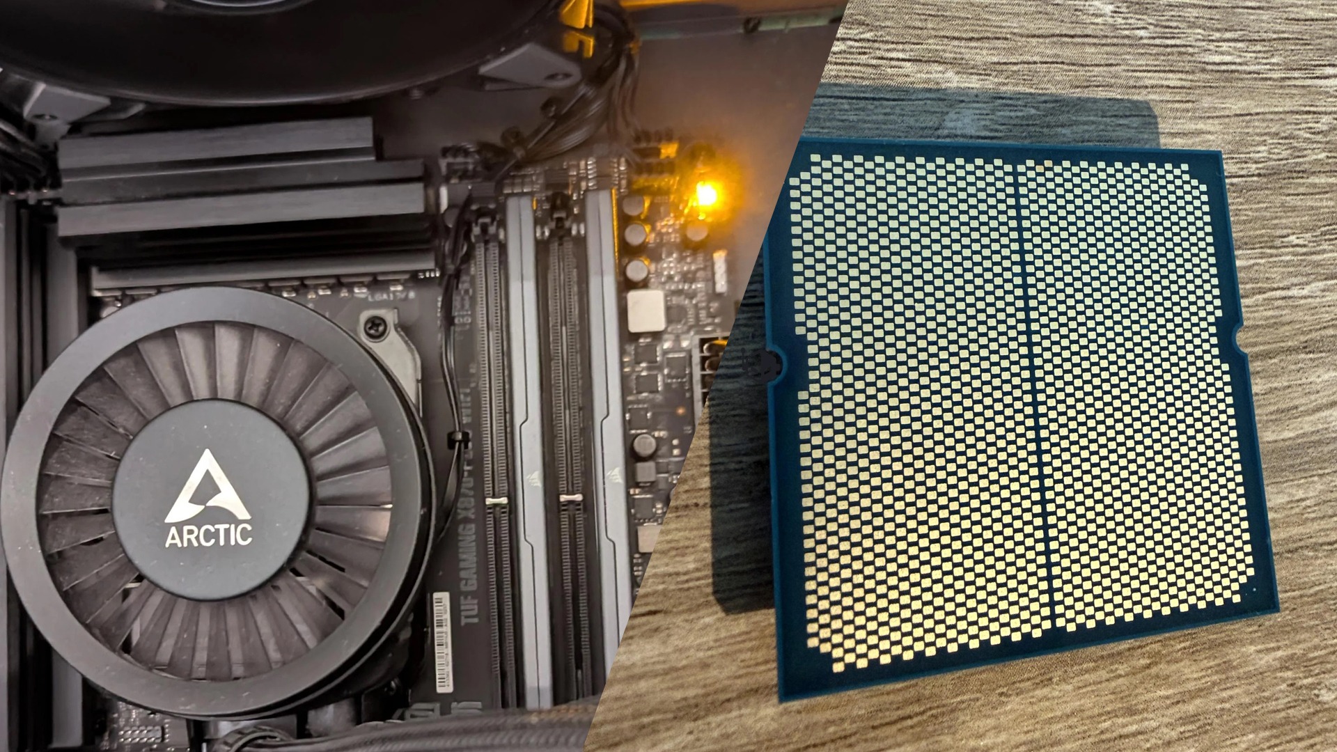 مرگ ناگهانی Ryzen 7 9800X3D روی مادربرد X870 ایسوس با مصرف کمتر از 10 درصد