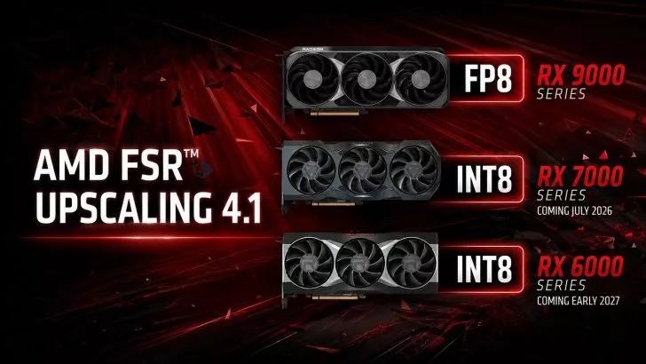 AMD سرانجام فناوری FSR 4.1 را برای کارتهای گرافیک نسل قبل خود منتشر میکند