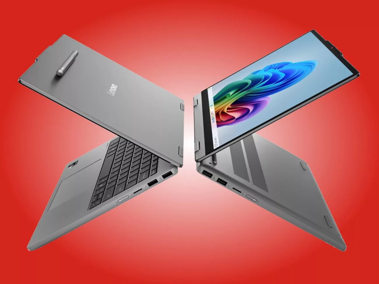 لپتاپ IdeaPad جدید لنوو با نمایشگر لمسی و تراشه اسنپدراگون X2 پلاس معرفی شد