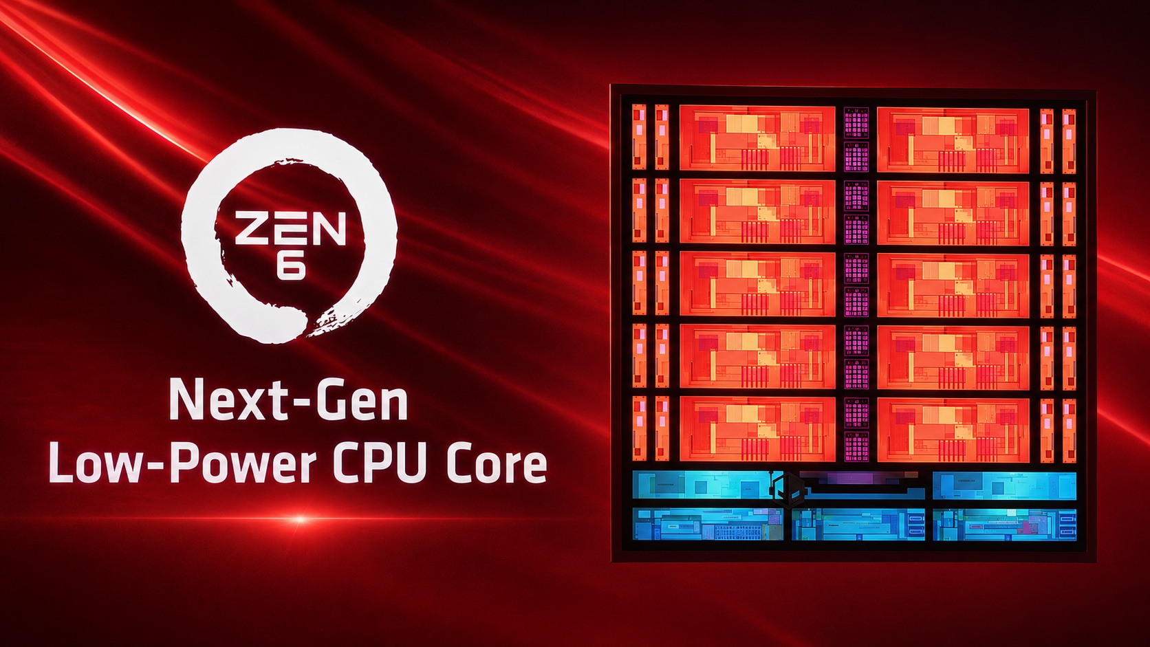 پردازندههای Zen 6 شرکت AMD به هسته کممصرف جدیدی در کنار Zen 6 و Zen 6C مجهز میشوند
