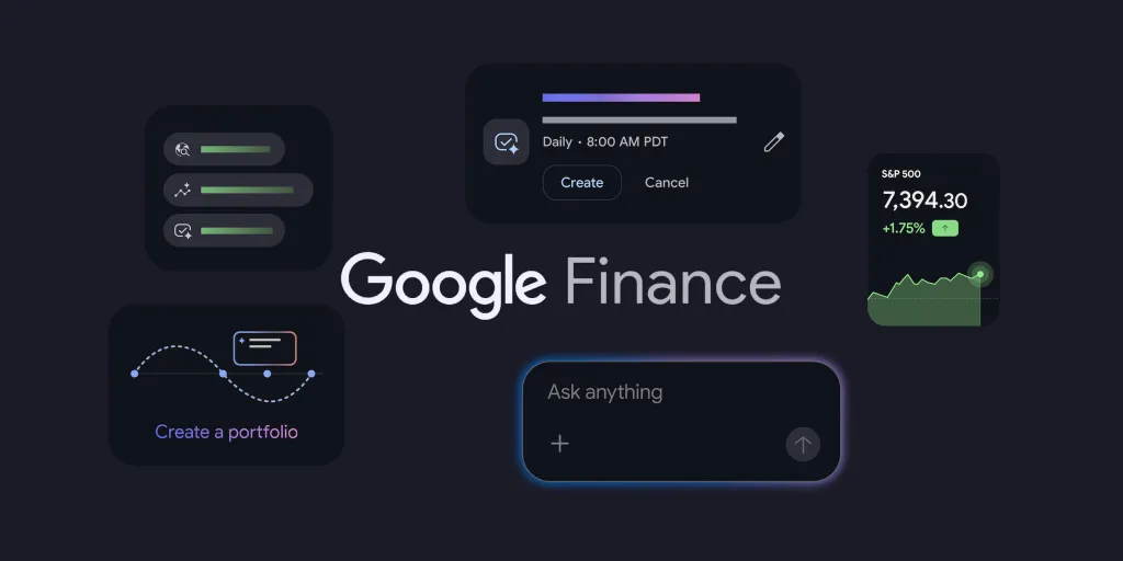اپ مستقل سرویس گوگل Finance برای سیستمعامل اندروید منتشر شد