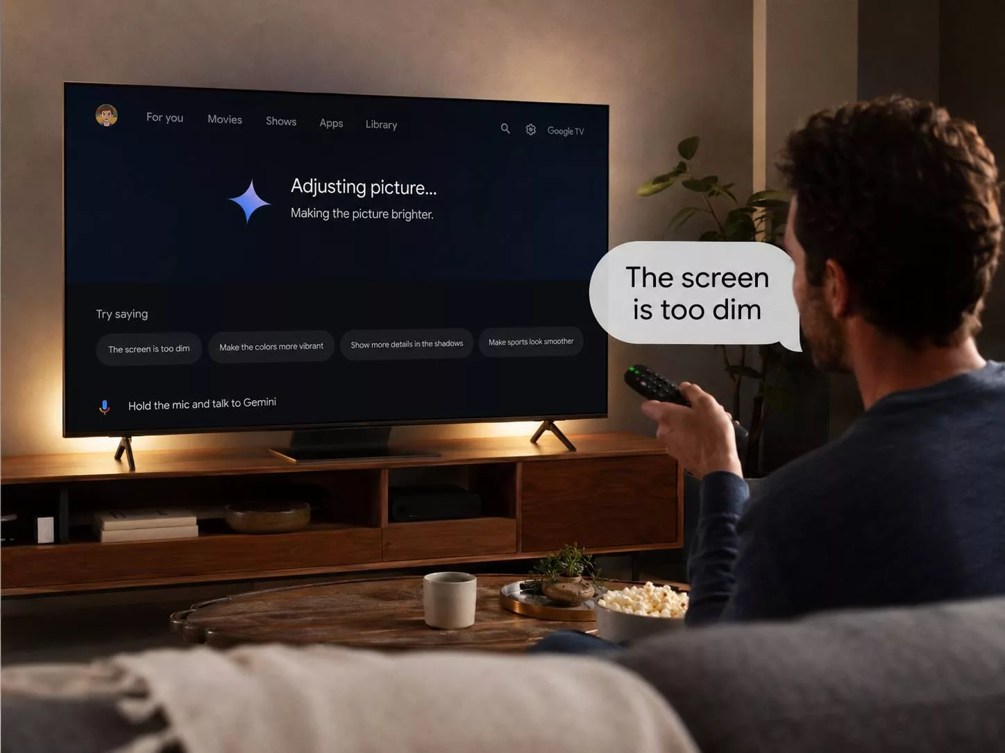 هوش مصنوعی جمینای، تصویر تلویزیونهای Google TV را خودکار تنظیم میکند