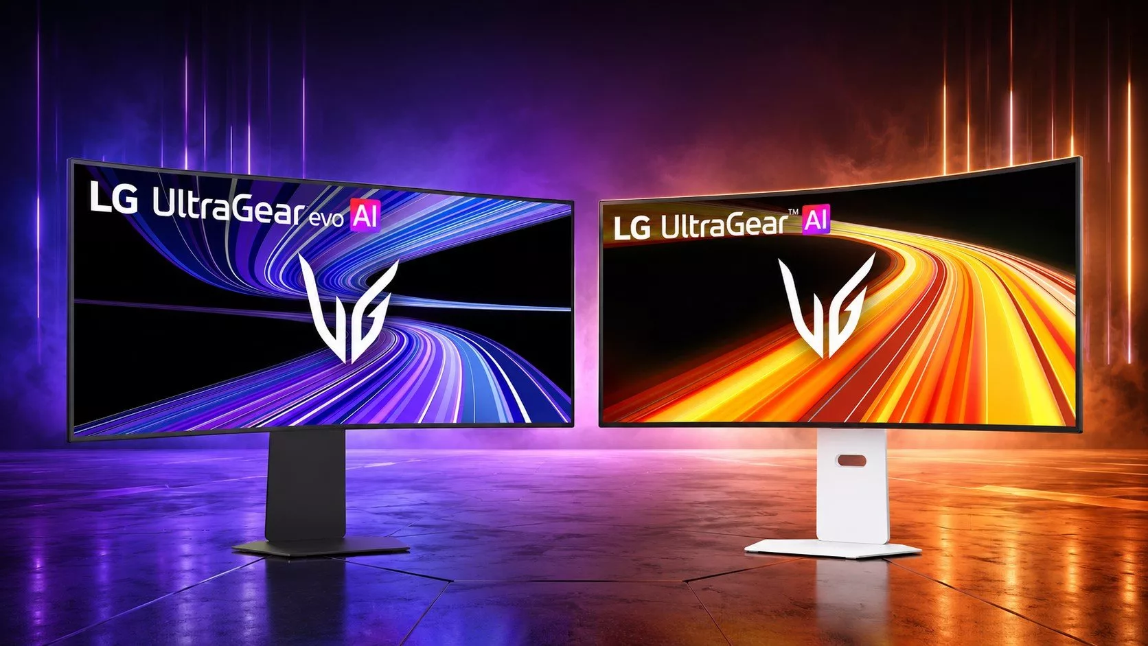 الجی خانواده مانیتورهای گیمینگ UltraGear OLED را با مدلهای ۳۹ و ۴۵ اینچی خمیده گسترش داد