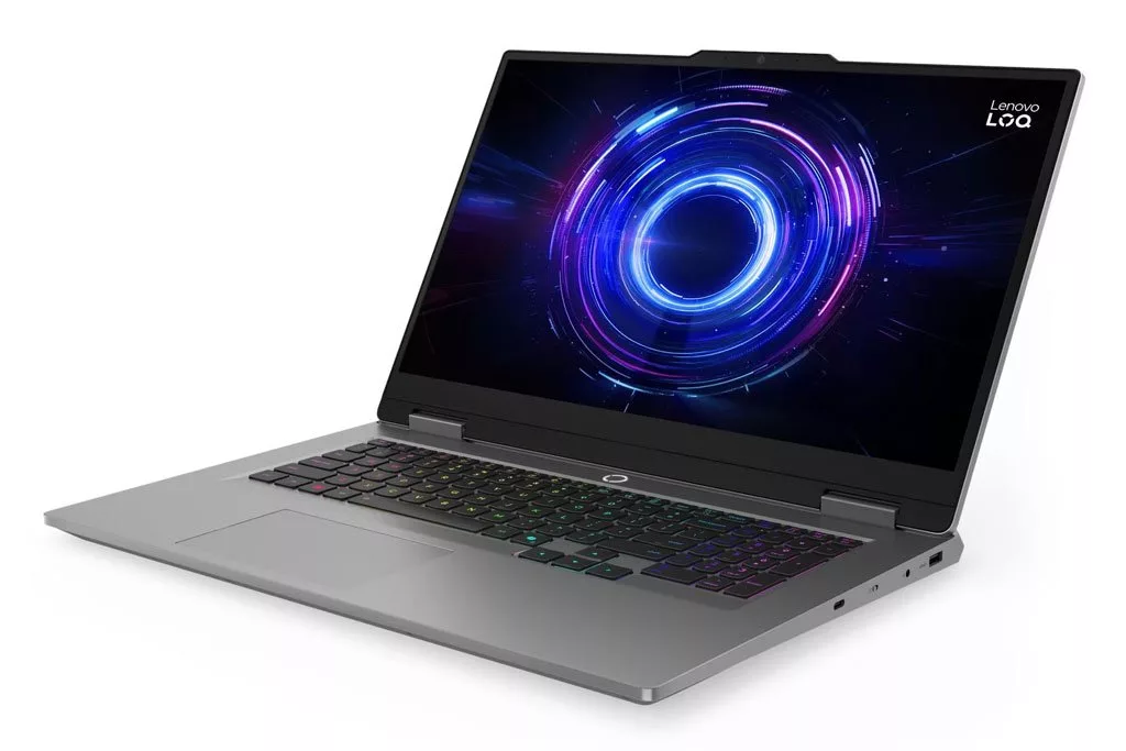 لنوو از نسخه جدید لپتاپ LOQ 17 با کارت گرافیک RTX 5070 12GB رونمایی کرد