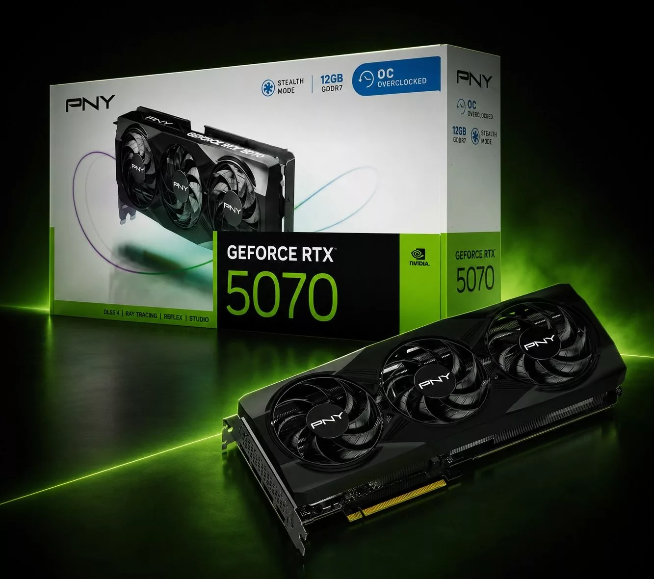 PNY کارت گرافیک RTX 5070 را با قیمت بسیار پایینتر از بازار در آمازون میفروشد