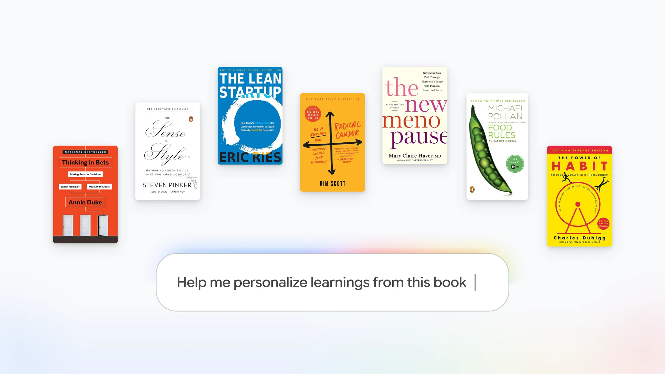 جمینای نوت‌بوک حالا می‌تواند کتاب‌های شما در Play Books را بخواند