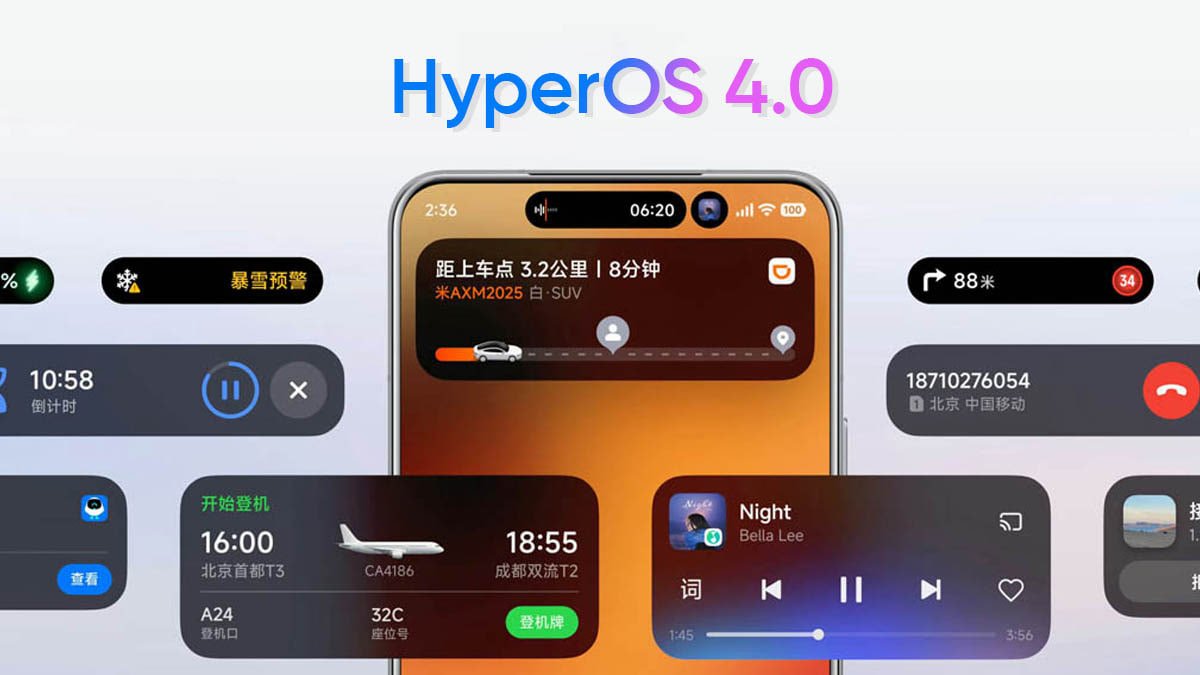 شیائومی انتشار نسخه بتای HyperOS 4 را برای نخستین گروه از گوشیها آغاز کرد