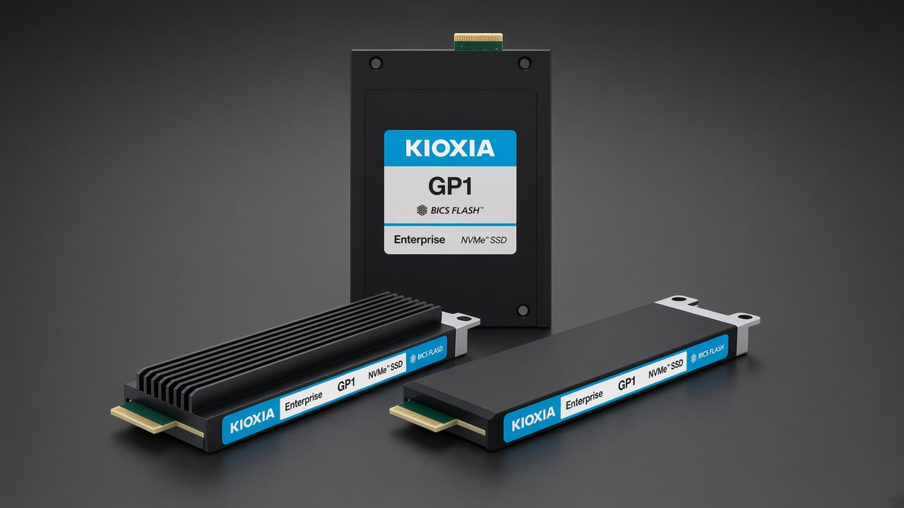 کیوکسیا سریعترین SSD جهان را با امکان اجرای ۱۰ میلیون دستور در ثانیه معرفی کرد