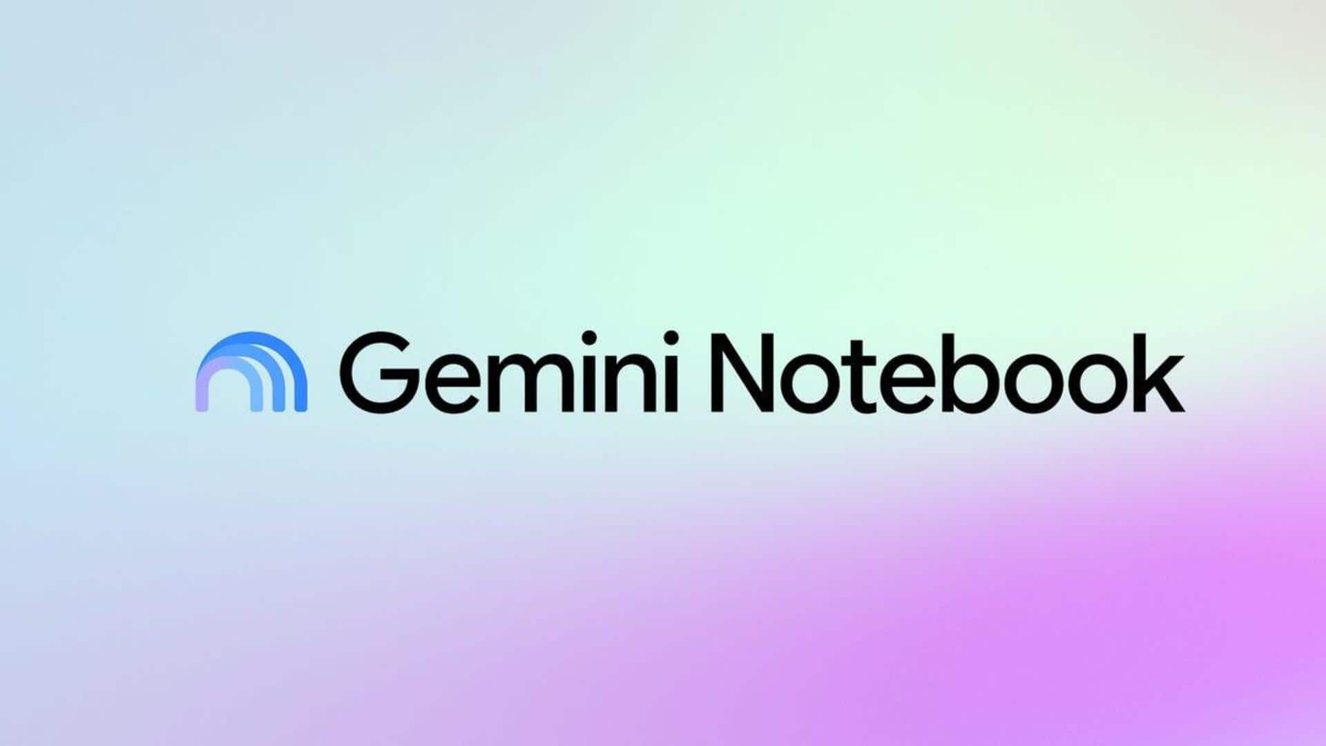 گوگل Gemini Notebook