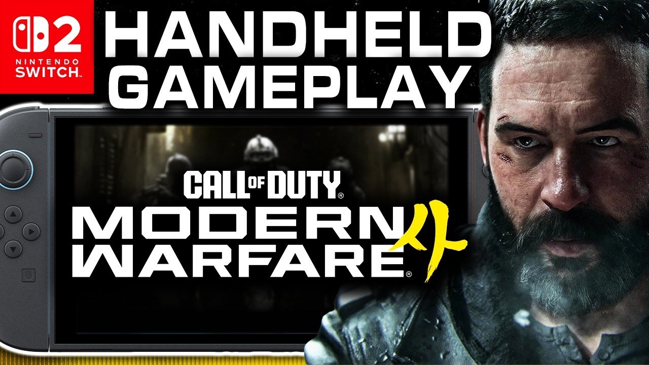 گیمپلی Call of Duty Modern Warfare 4 روی نینتندو سوییچ ۲ منتشر شد